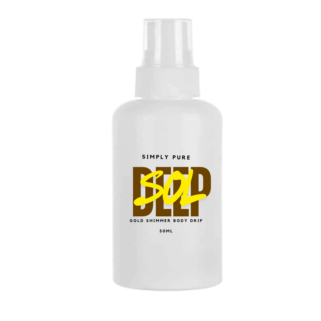 Deep Sol - Gold Shimmer Body Drip - 50ml