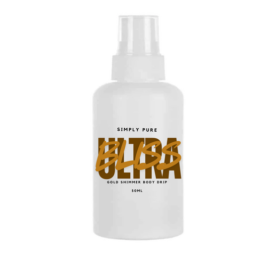 Ultra Bliss - Gold Shimmer Body Drip - 50ml