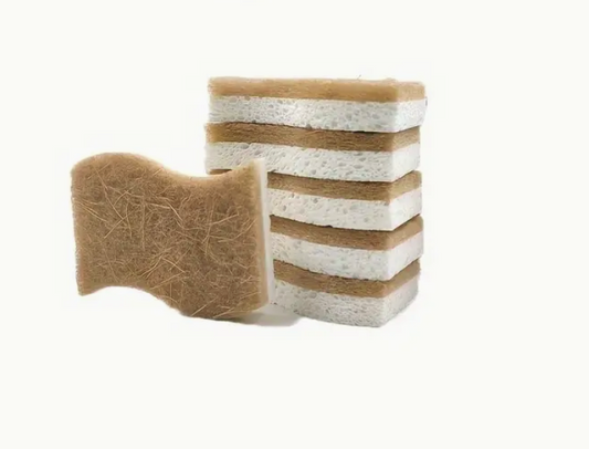 House of Eden Kitchen Bamboo & Coconut Fibre Wash Sponges