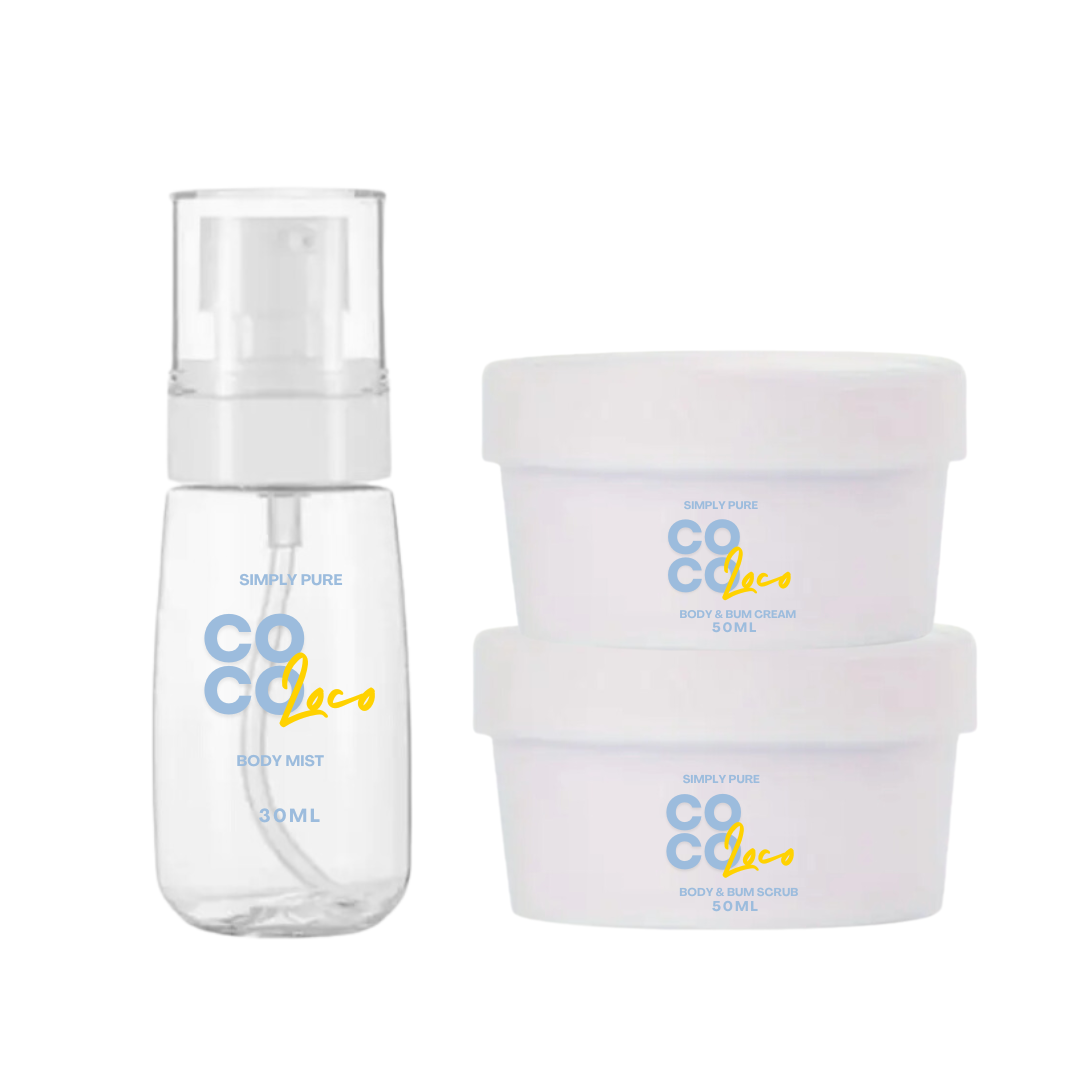 Coco-Loco - Body Mist, Cream & Scrub Set